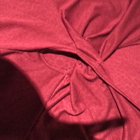 Armani Exchange burgundy top - Picture 2 of 4